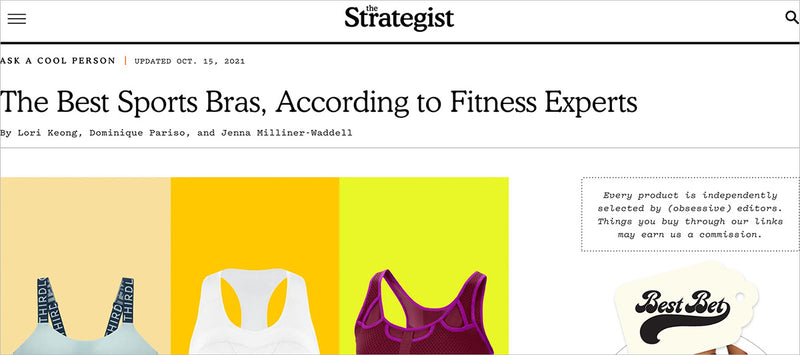 The Best Sports Bras, According to Fitness Experts