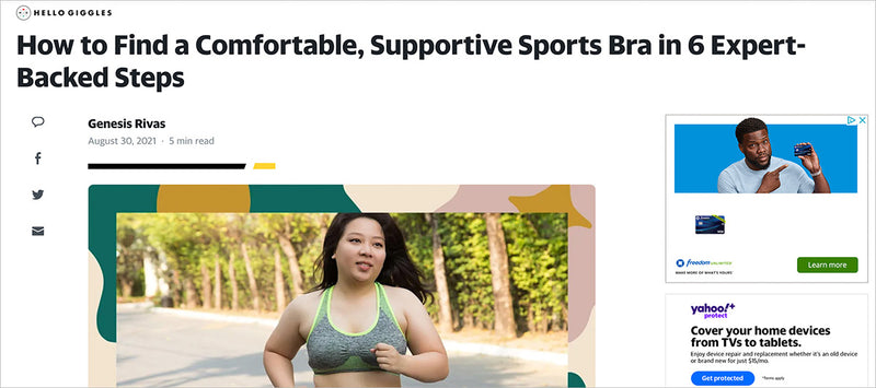 How To Find a Comfortable, Supportive Sports Bra in 6 Expert